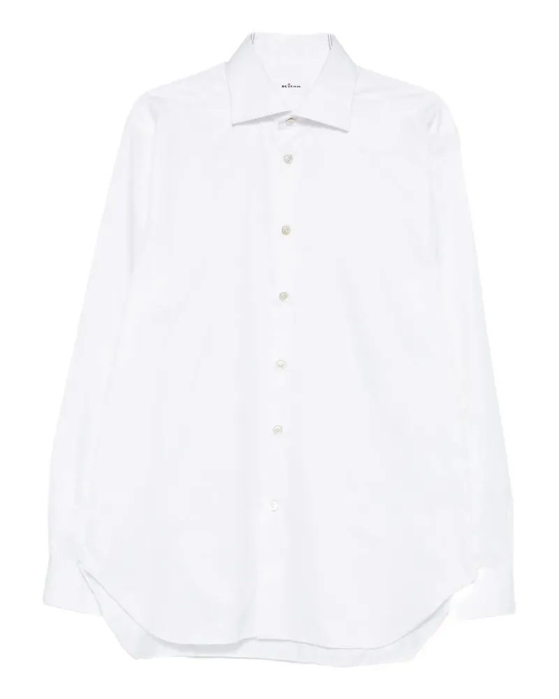 Kiton Langarmshirt Bianco