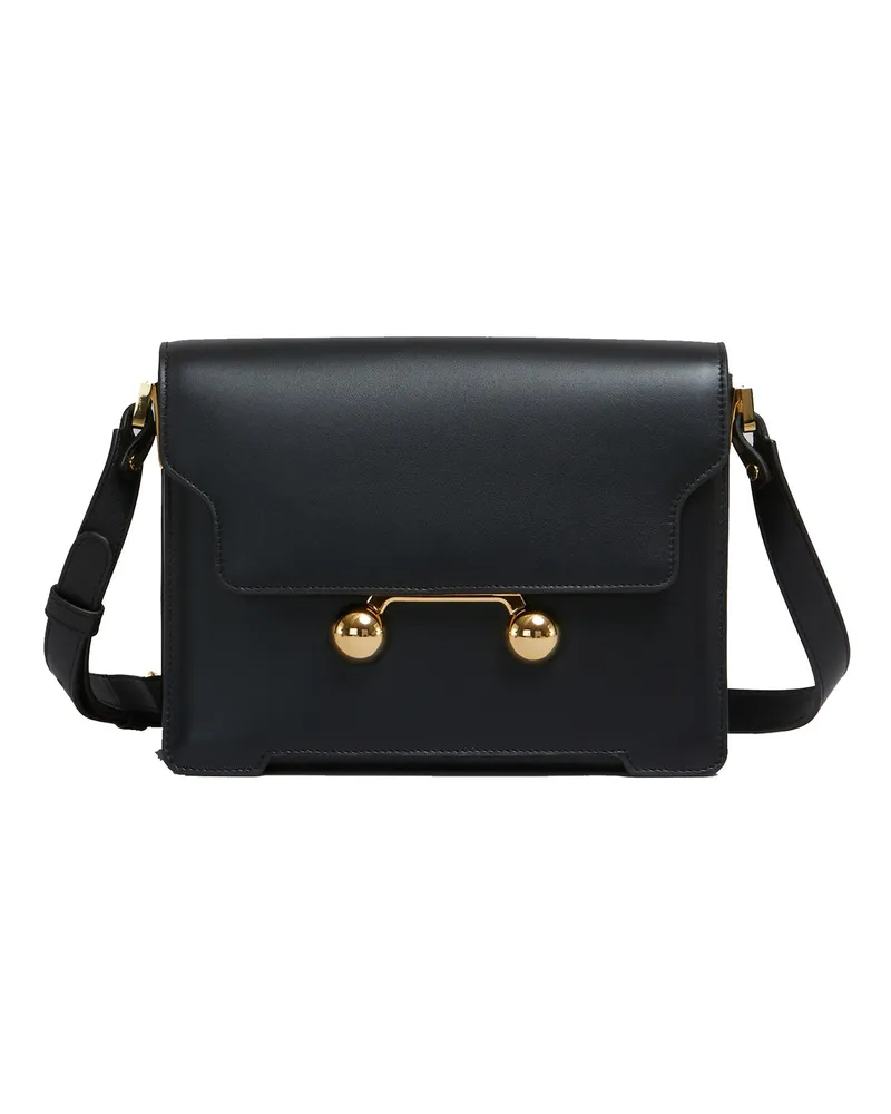 Marni Medium Trunkaroo Umhängetasche Black