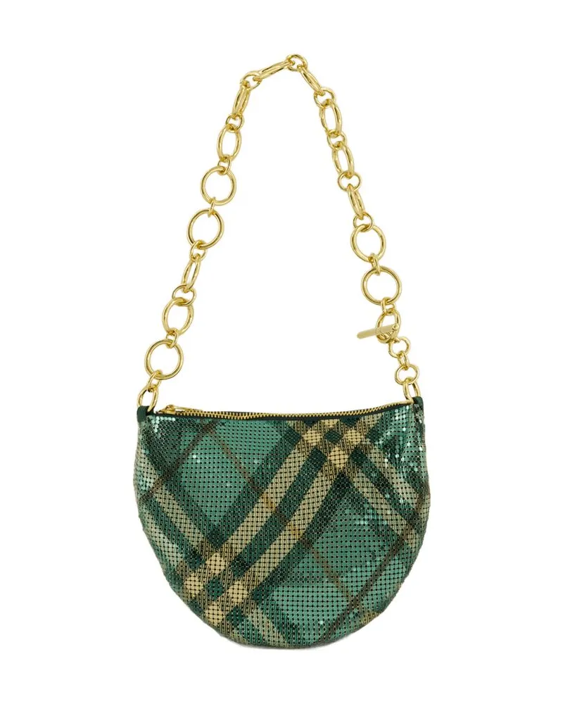 Burberry EVE Wallet auf Kette  Metal Green Grün