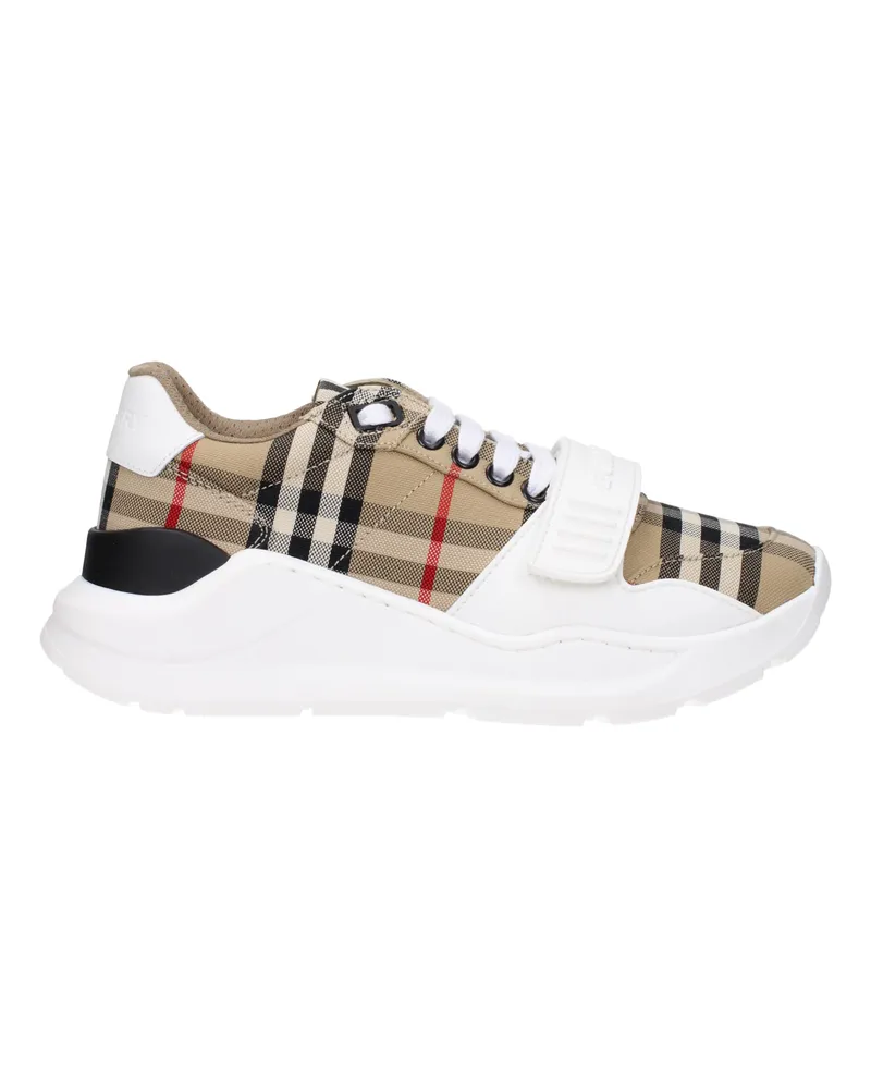 Burberry Sneakers Frau Stoff Beige -