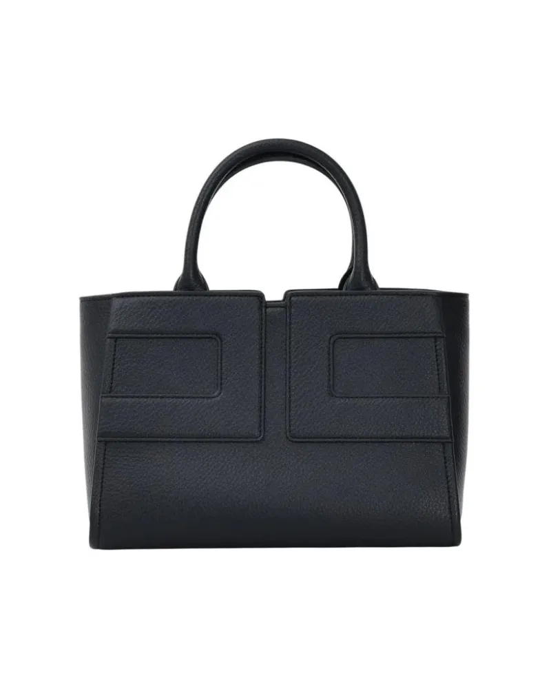Elisabetta Franchi Maxi Logo -Tasche Black