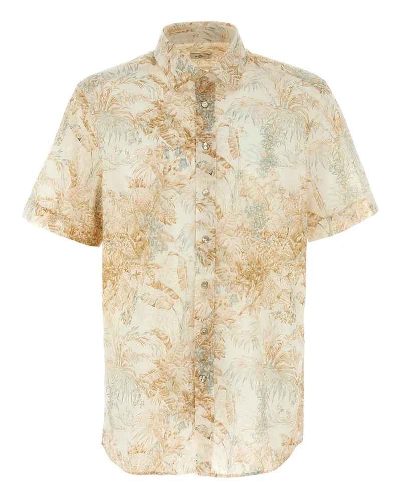 Etro Blumenhemd Multicolor