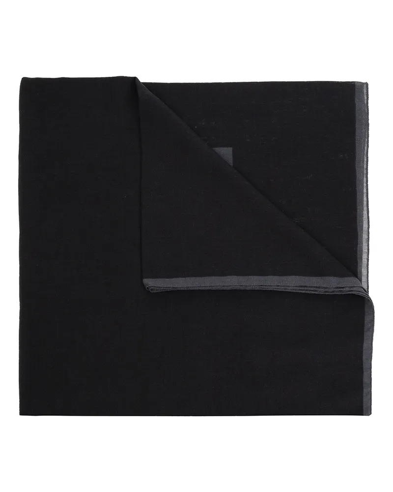 Givenchy Logo -Schal Schwarz