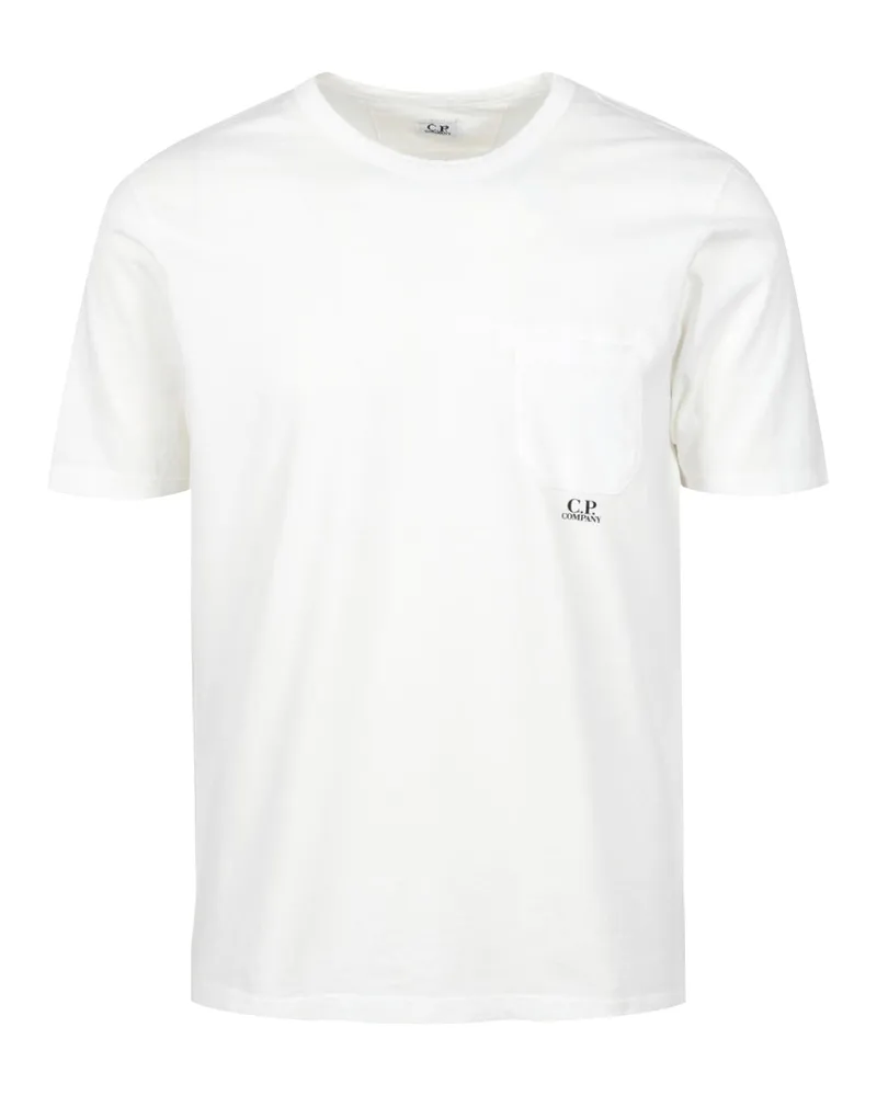 C.P. Company C.P. Firma T -Shirts und Polos weiß White