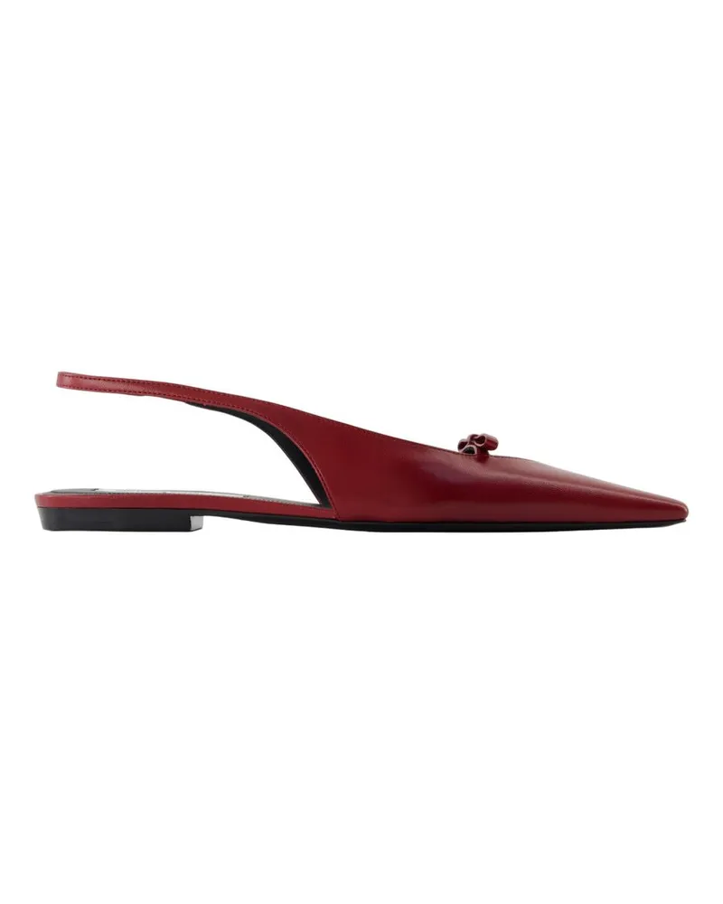 Victoria Beckham Sandalen  Leder Burgund Burgundy