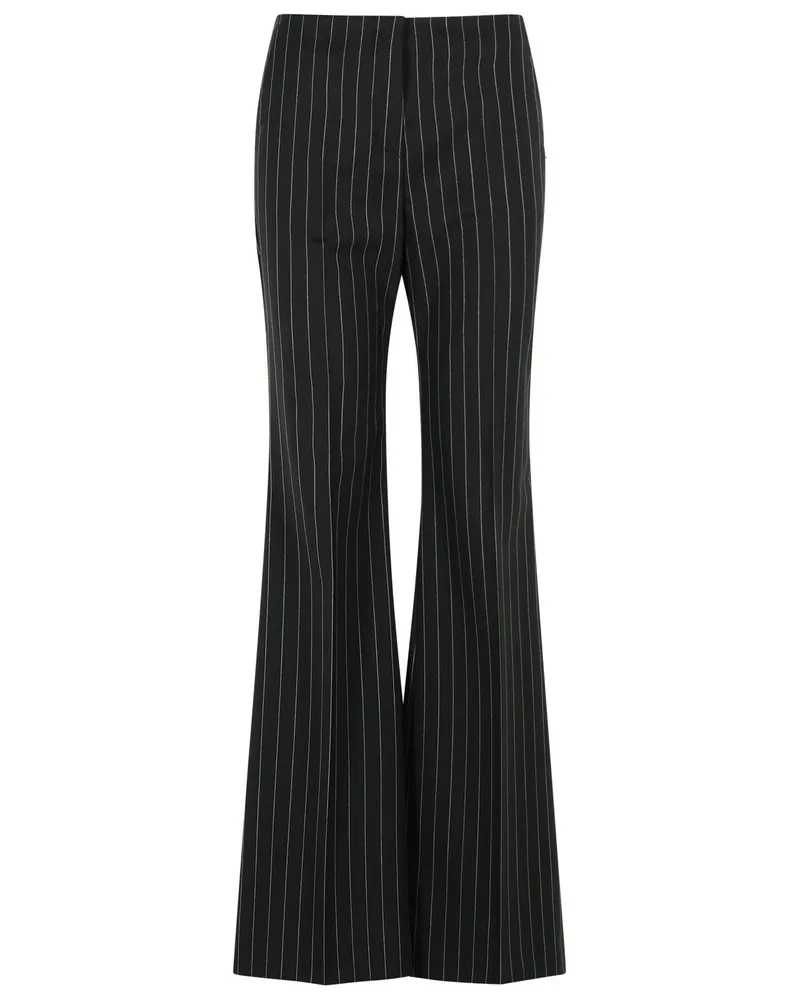 SPORTMAX Schwarze -Hose „Visino“ aus Schurwollmischung Black