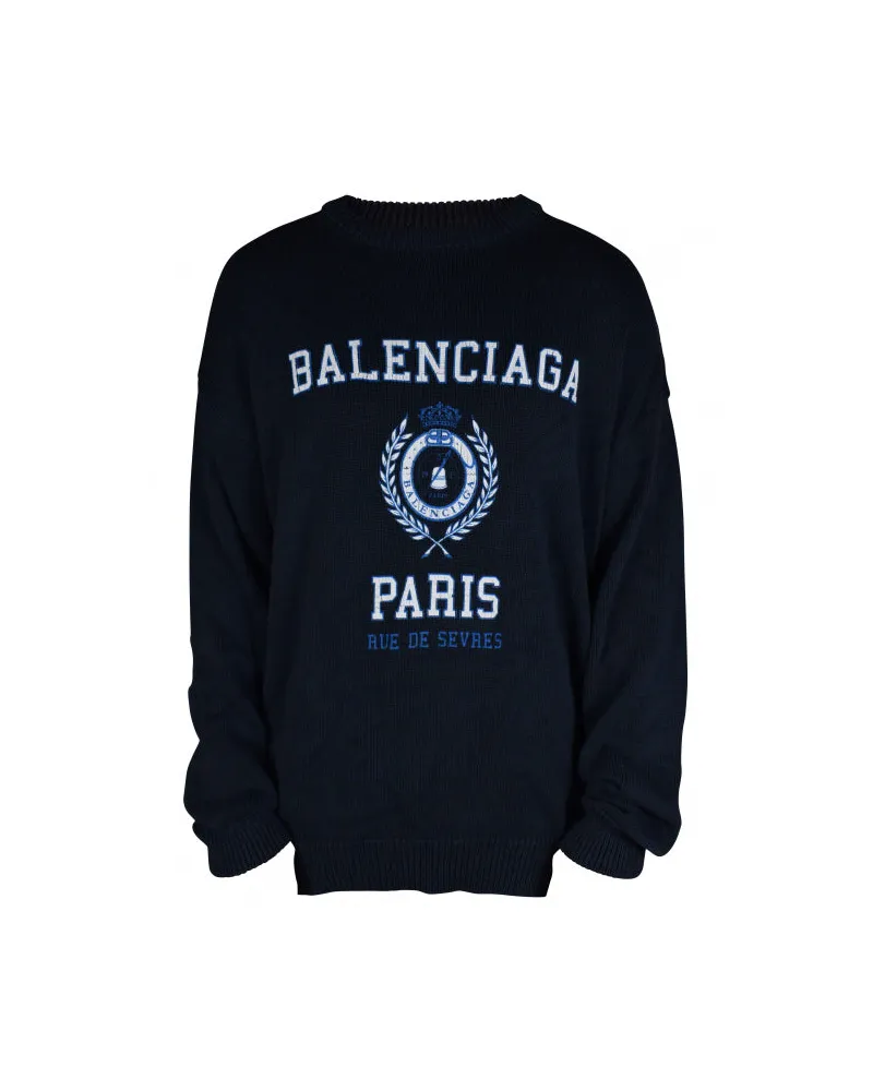 Balenciaga Pullover Blue