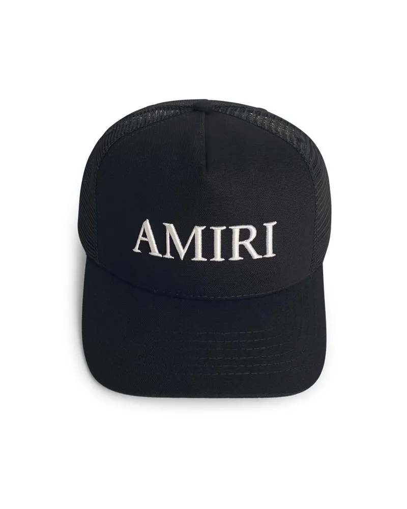 Amiri schwarze Baumwollkappe Black