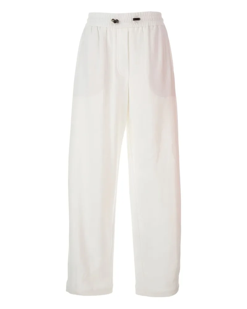 Brunello Cucinelli Baumwollhose White