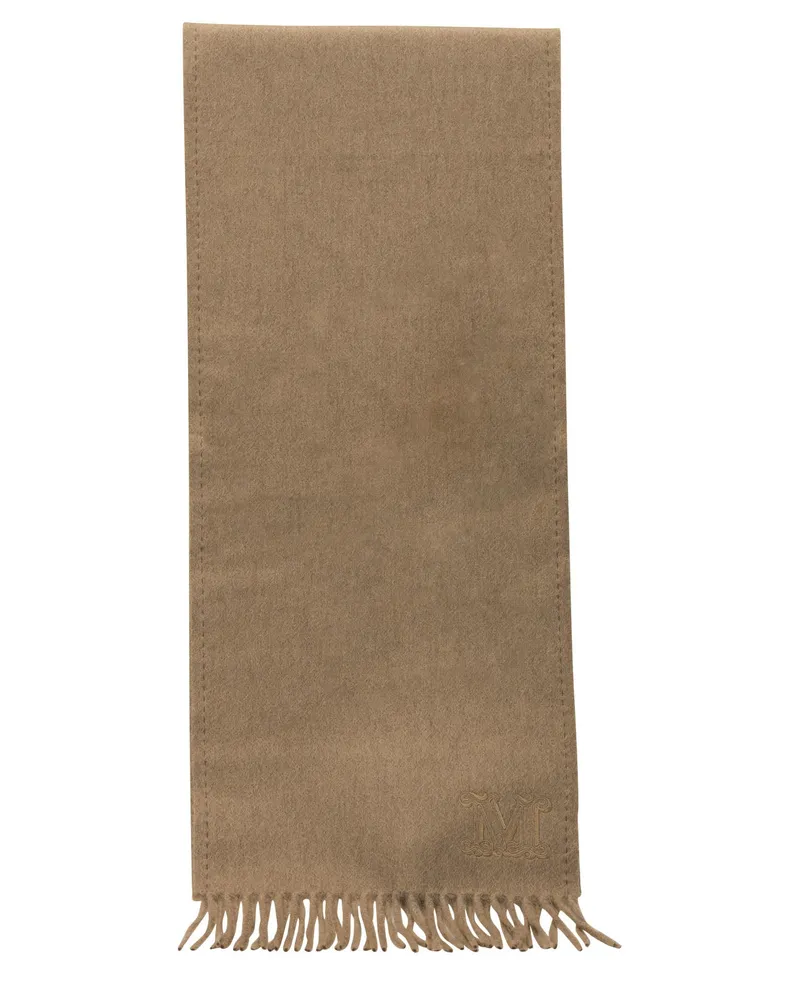 Max Mara Schal in Kamel Brown