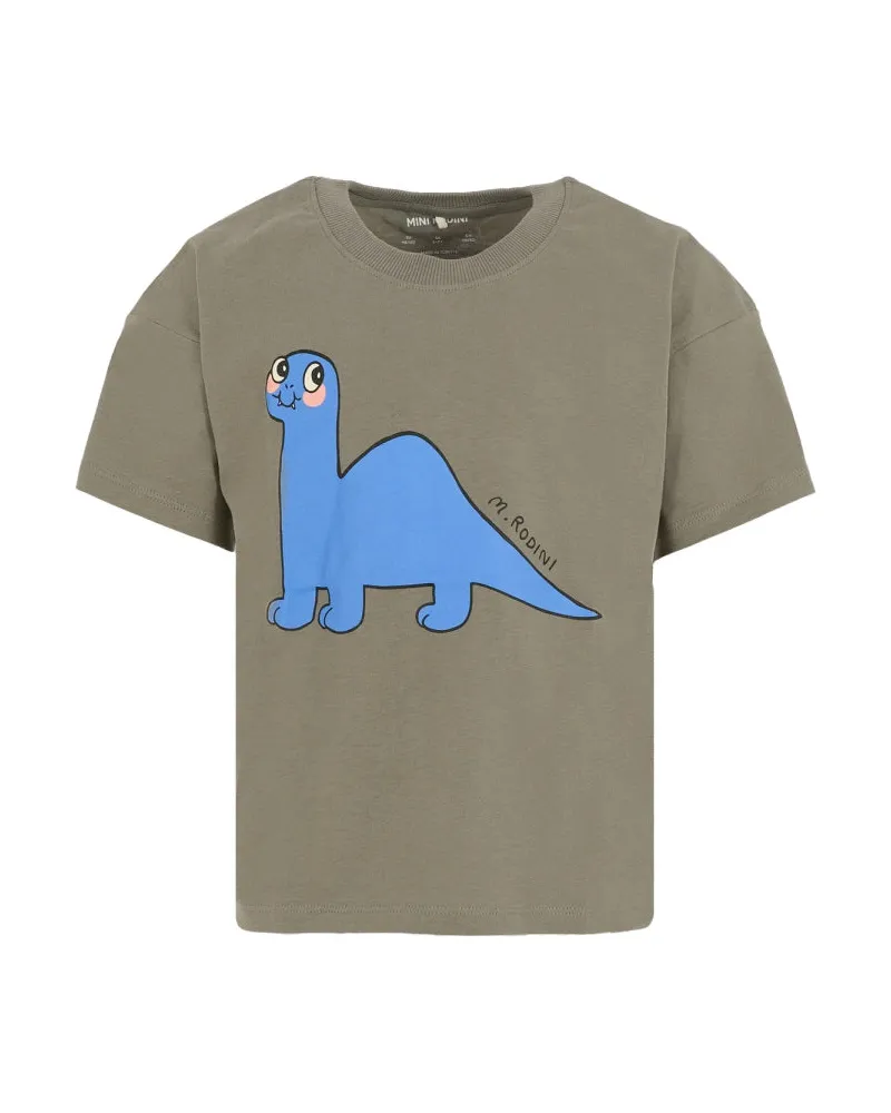 Mini Rodini Brontosaurus" T -Shirt Grey