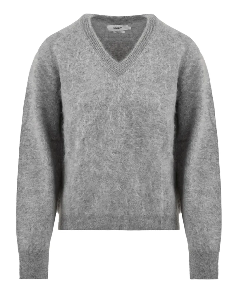 Not Shy Nicht schüchterne Pullover grau Grey