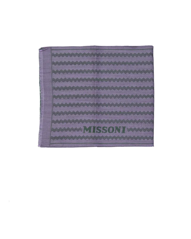 Missoni Missoni Wollschal Lilac