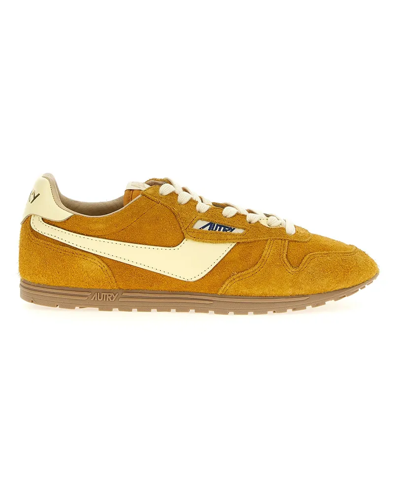 AUTRY Windspin' Sneakers Yellow