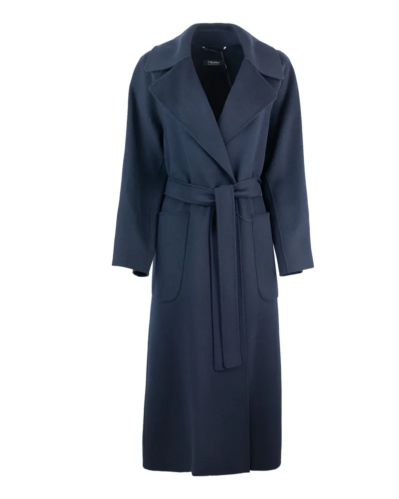 Max Mara Cappotto Doris Blu Blu