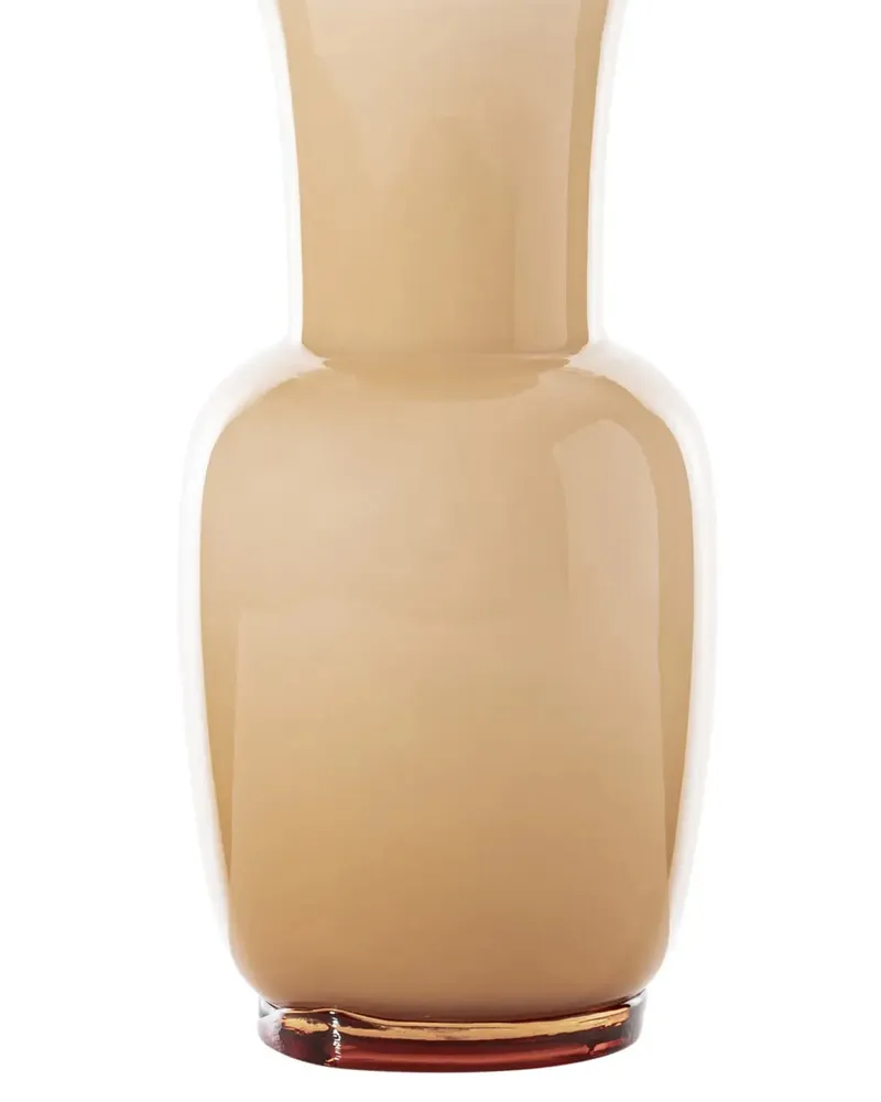 Venini Opalino' Vase Orange