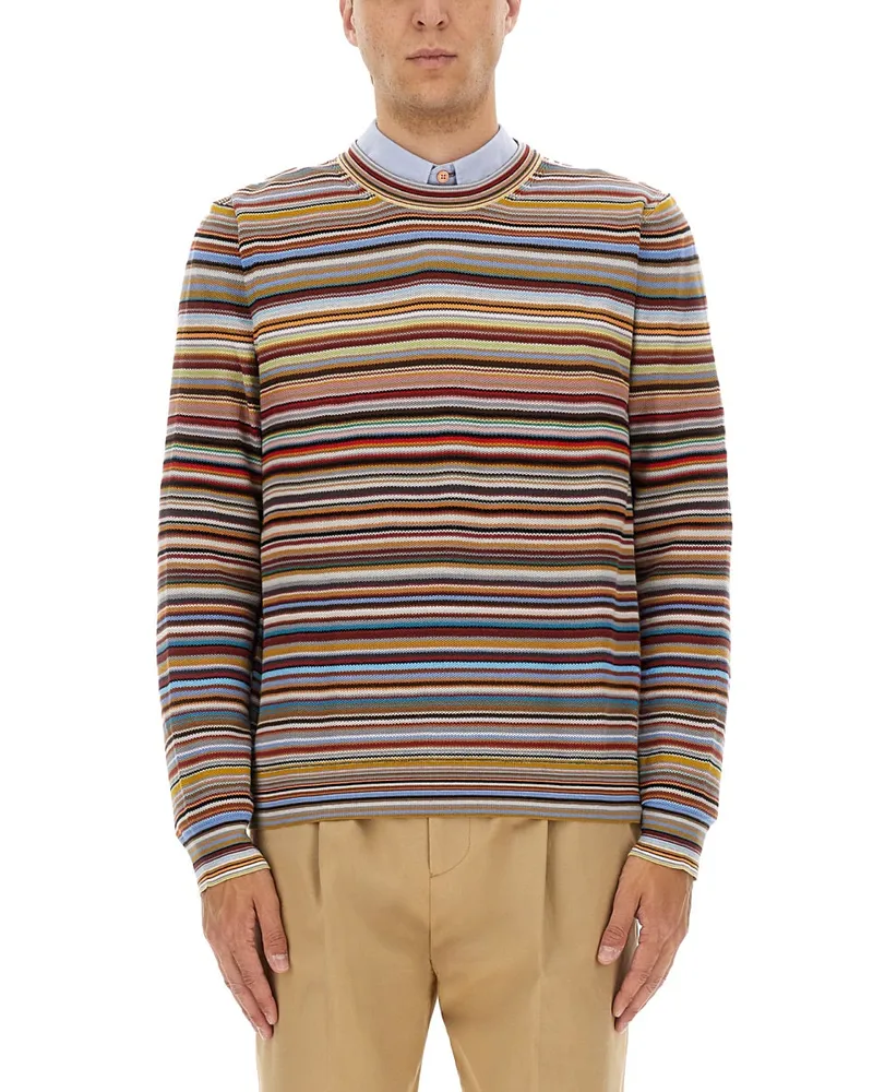 Paul Smith gestreiftes Hemd Multicolour