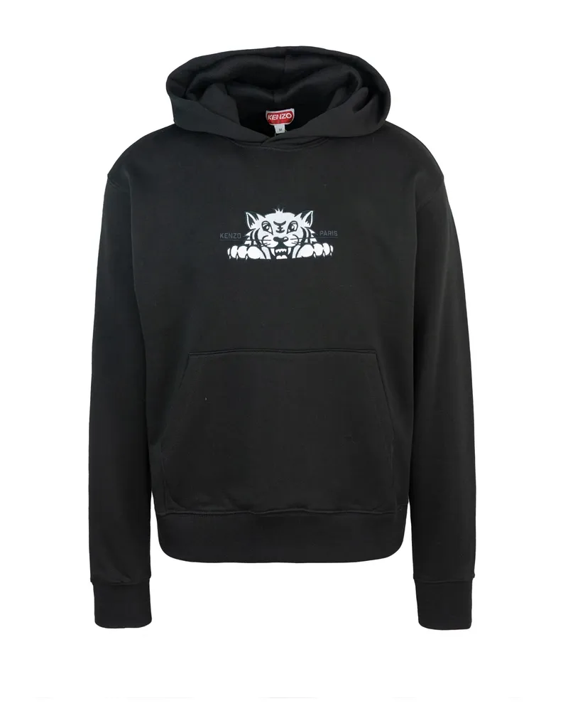 Kenzo Felpa Kenzo Happy Tiger Nera Black