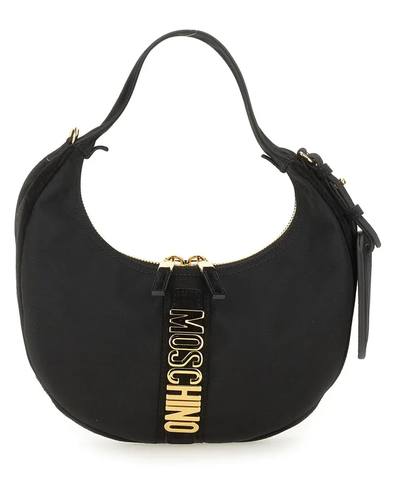 Moschino Tasche mit Logo Black