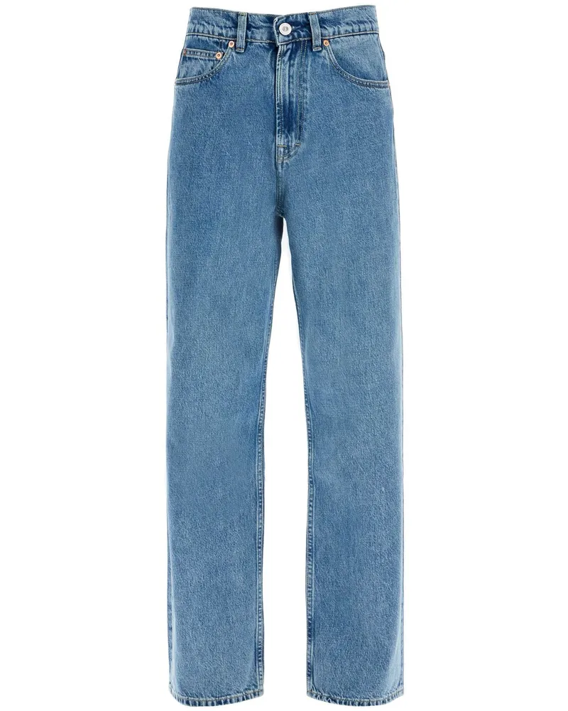 Our Legacy Unser Erbe gerade schnitt die dritte Jeans der Denim -Jeans ab Blue