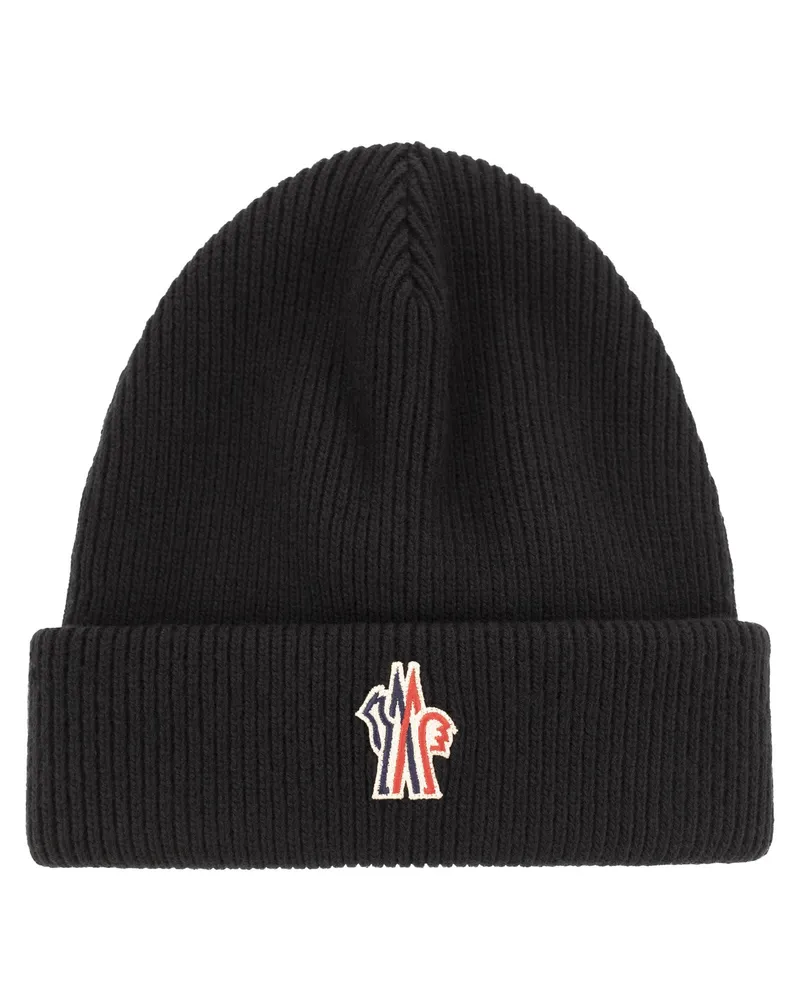 Moncler Wollkappe Schwarz