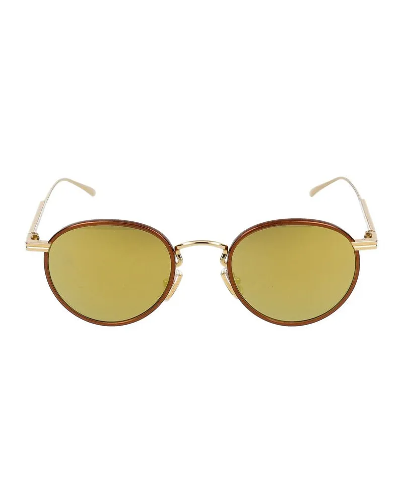 Bottega Veneta Sonnenbrille  Bv1389 S 004 Gold Gold Gold /21 /140 004