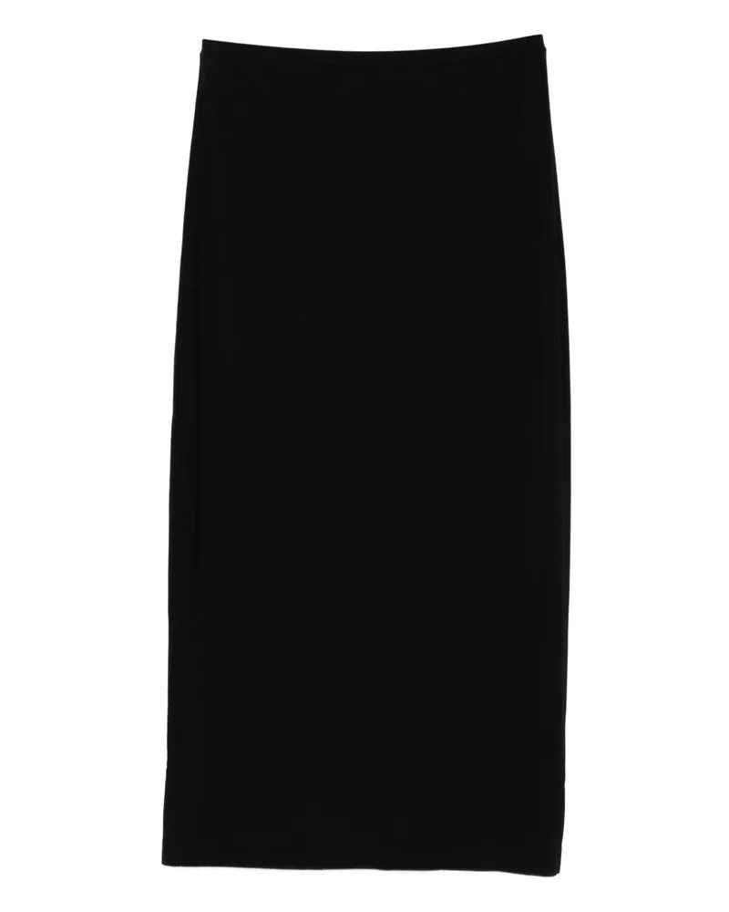 Norma Kamali Midi Bleistiftrock Black