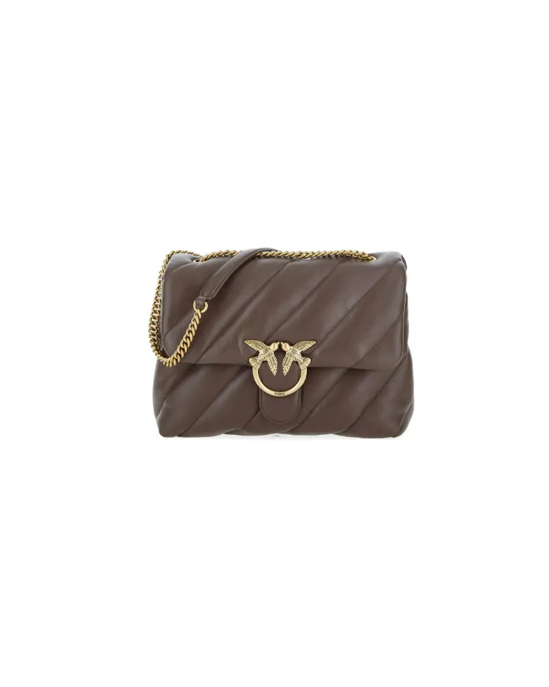 Pinko love puff groß Brown