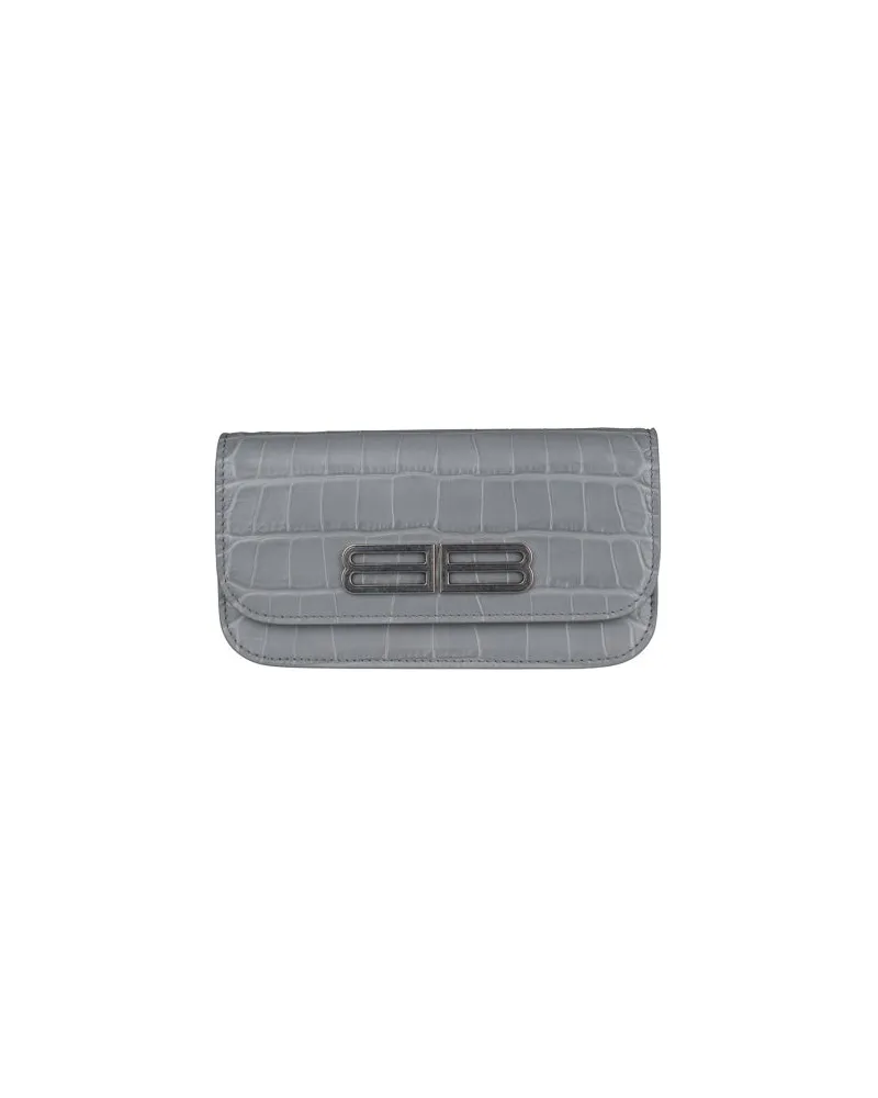 Balenciaga Brieftaschenkette Klatsch Grey