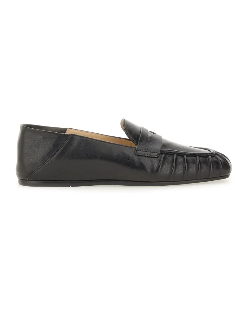 Stuart Weitzman Moccasin "Brooks Black