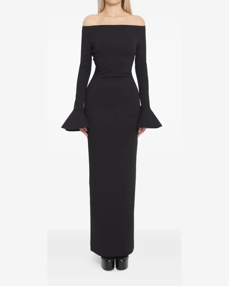 Solace London Anica Maxikleid Black