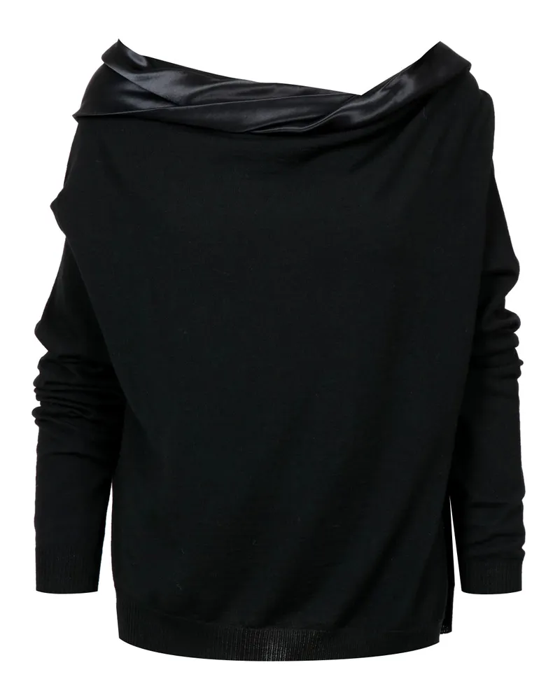 Alberta Ferretti Pullover Schwarz Black