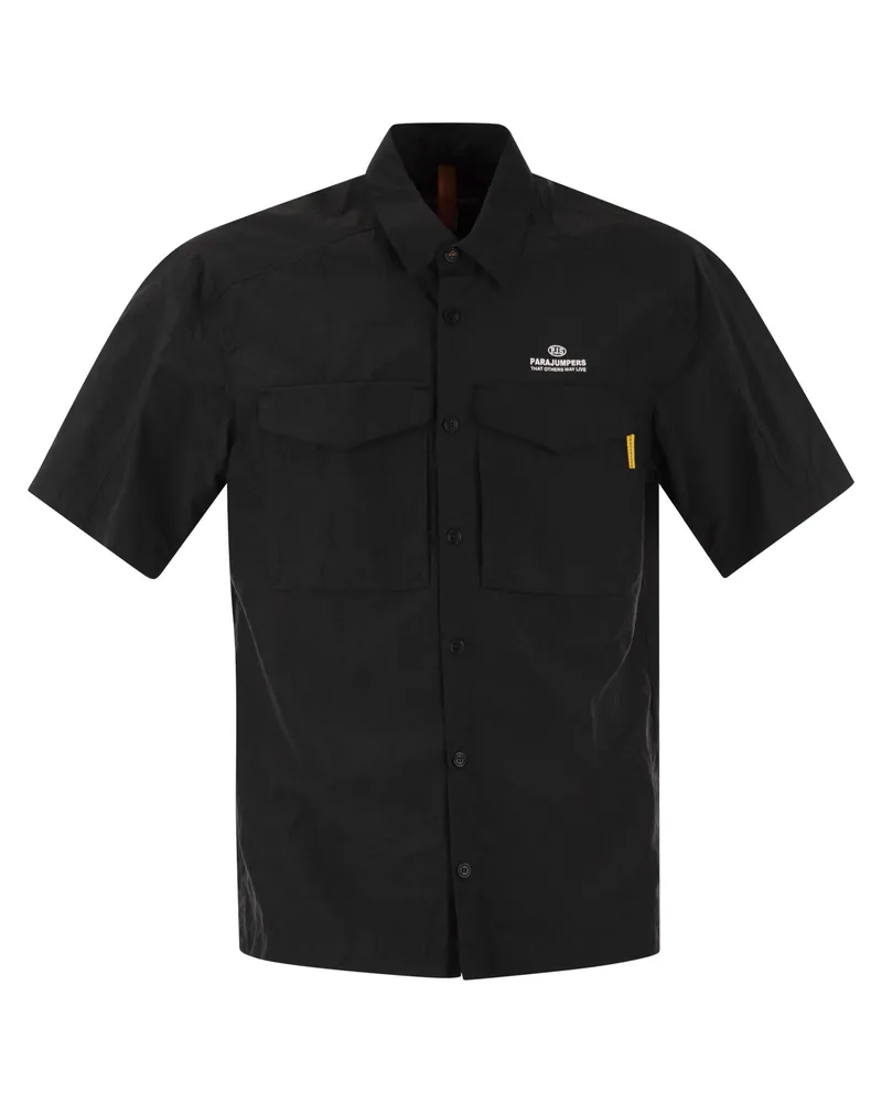 Parajumpers Pete Kurzarmhemd Black