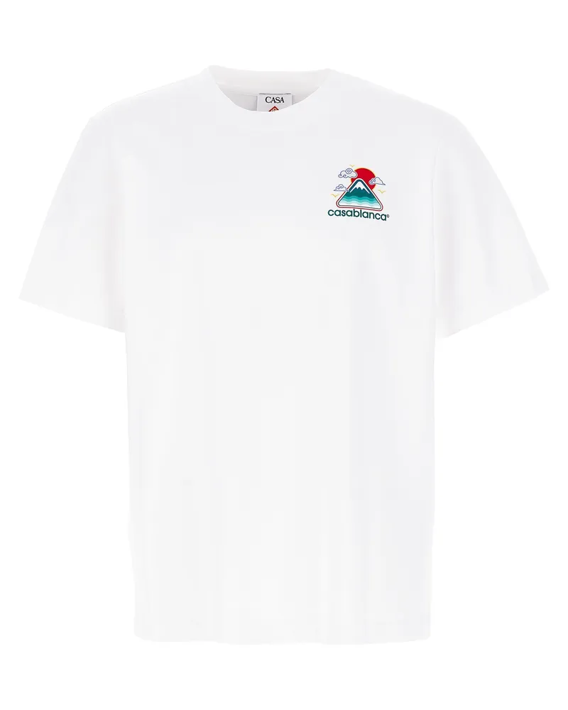 Casablanca Paris Montagne Ondulée' T -Shirt Multicolor