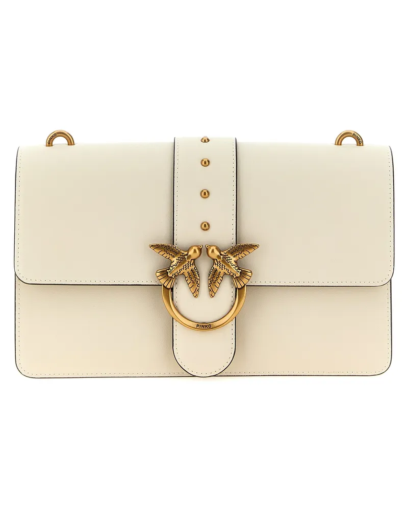 Pinko Love One Classic' Crossbody -Tasche White