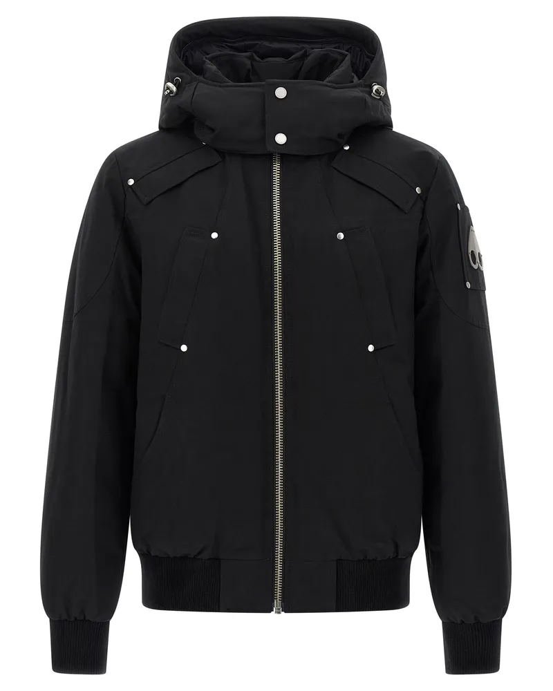 Moose Knuckles Elch Knuckles 'original ballistischer' Daunenjacke Black