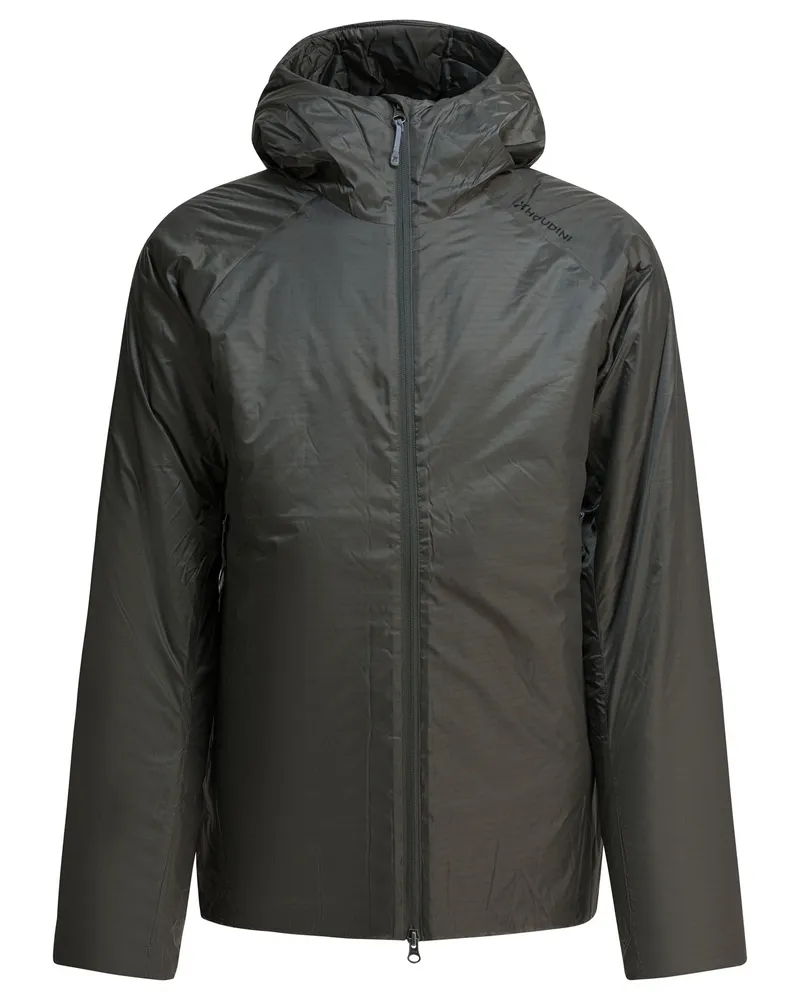 Houdini Dunfri“ leichte Daunenjacke Grey