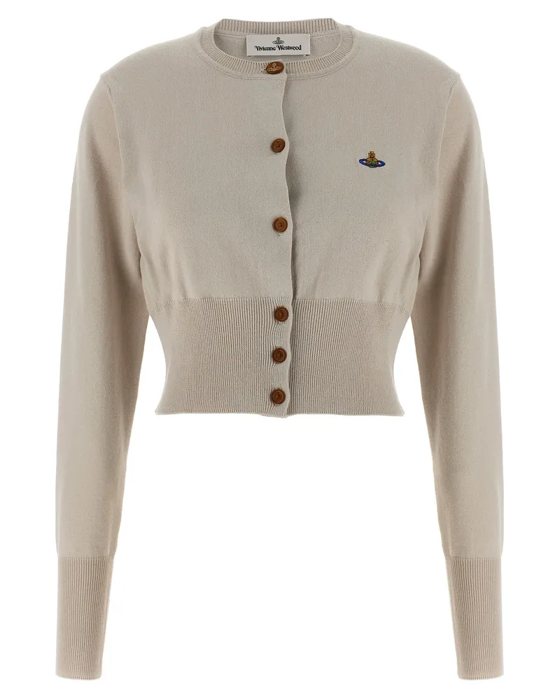 Vivienne Westwood Bea' Cardigan Beige