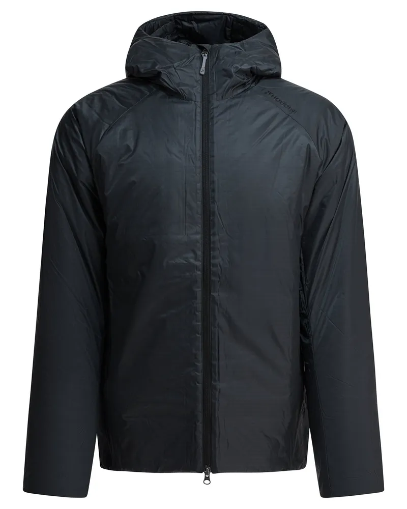 Houdini Dunfri“ leichte Daunenjacke Black