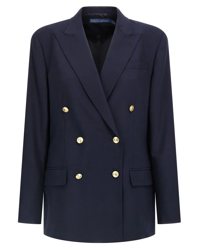 Ralph Lauren Double Breasted Blazer Blue