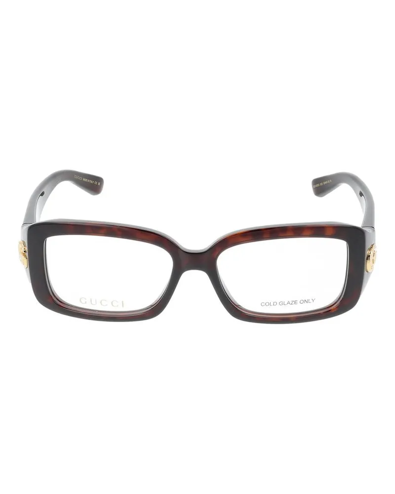 Gucci Sonnenbrille  GG1406 O 002 Havanna Havanna Transparent /16/130 002