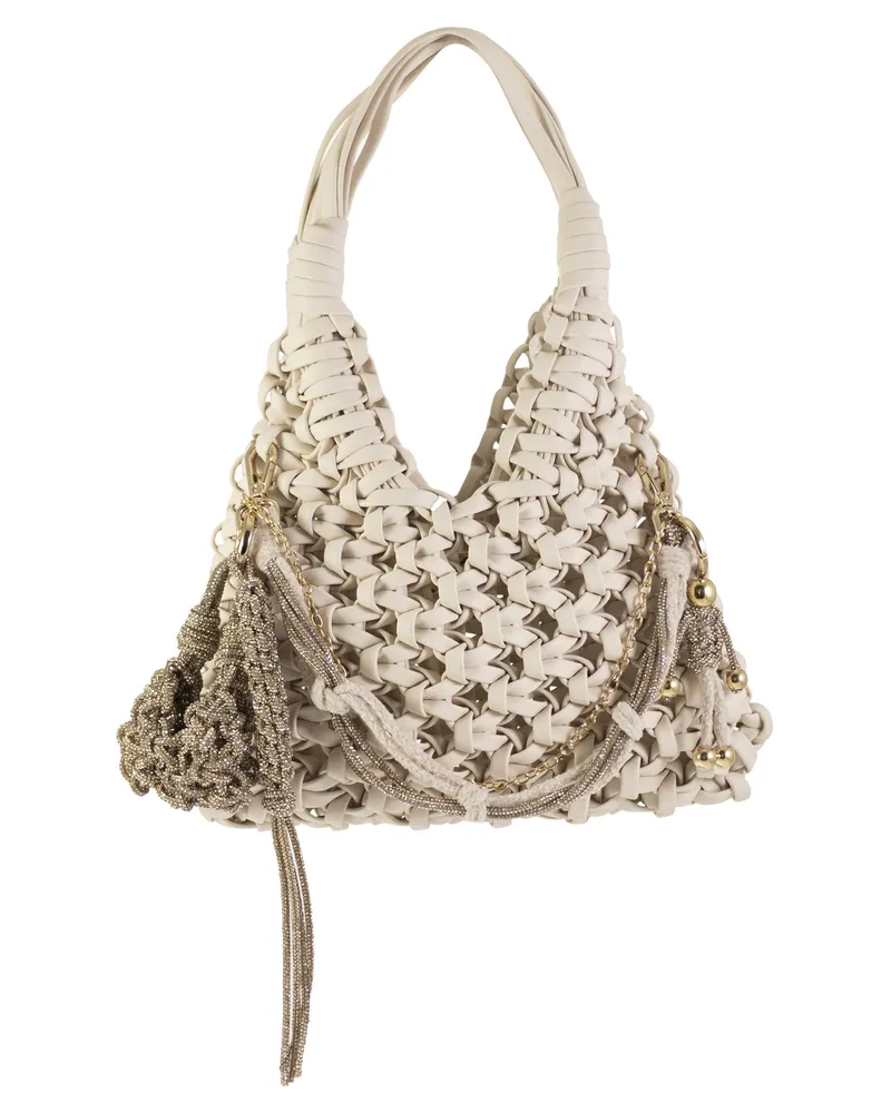 HIBOURAMA Vannifique Leder-Schmucktasche White