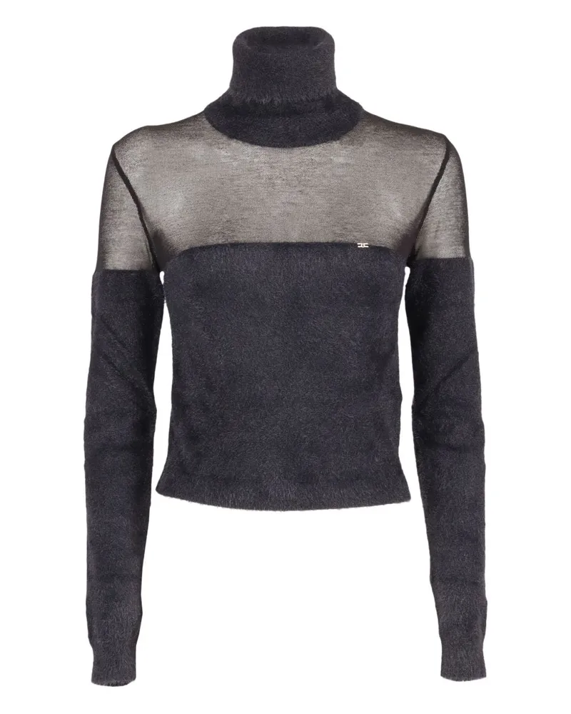 Elisabetta Franchi Pullover Schwarz Black