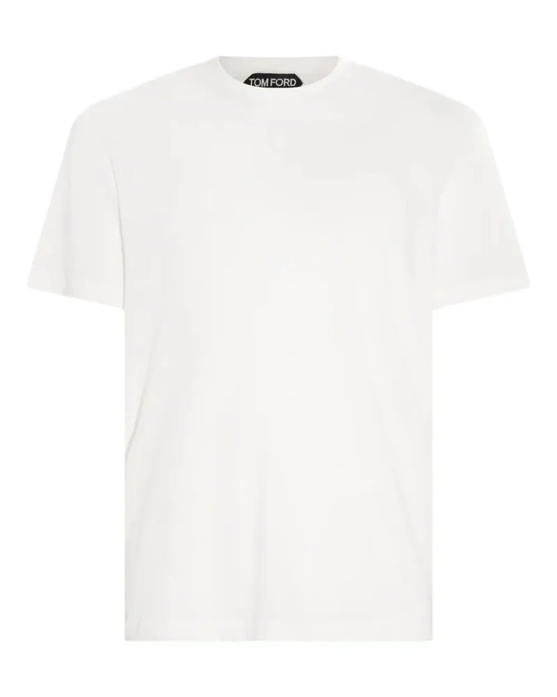 Tom Ford Crew Neck T -Shirt Whi