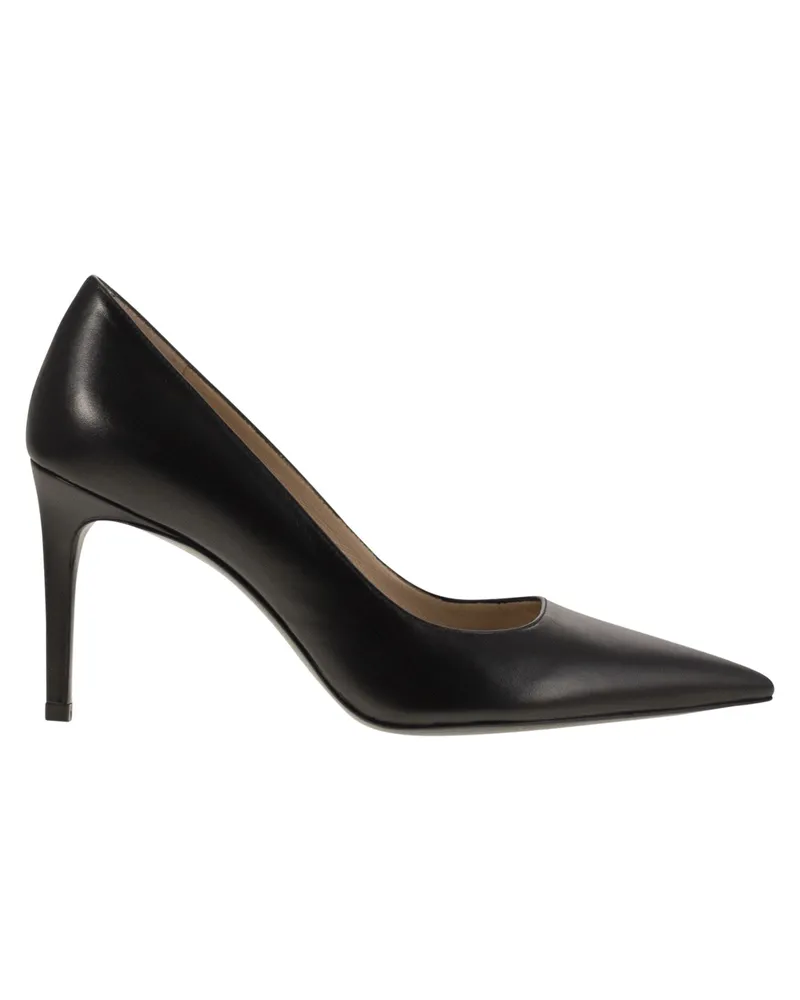 Stuart Weitzman Stuart Power 85 Lederpumpen Black