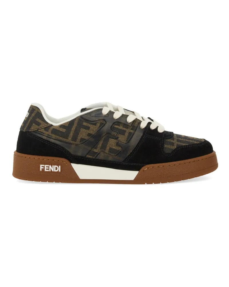 Fendi Low Top Sneaker "Match Black