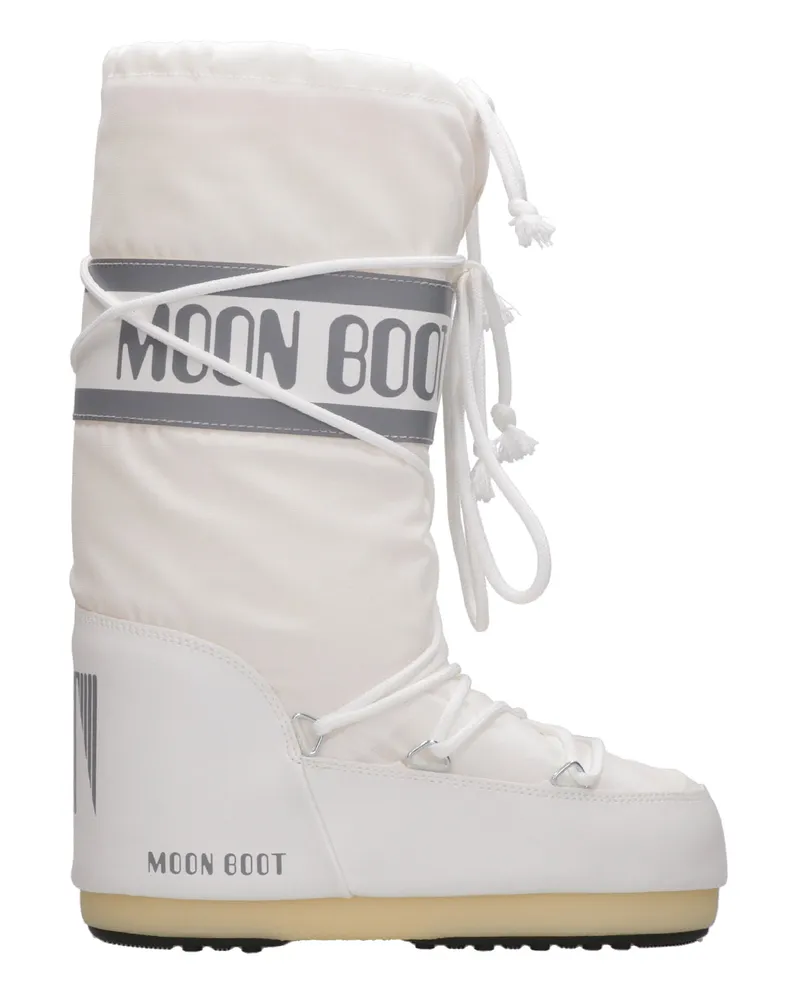 Moon Boot Mondstiefel Stiefel weiß White