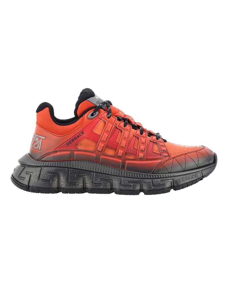 Versace Versace Trigreca Turnschuhe Orange