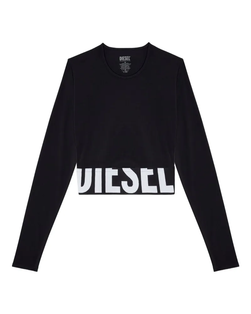 Diesel Logo -Oberseite Black
