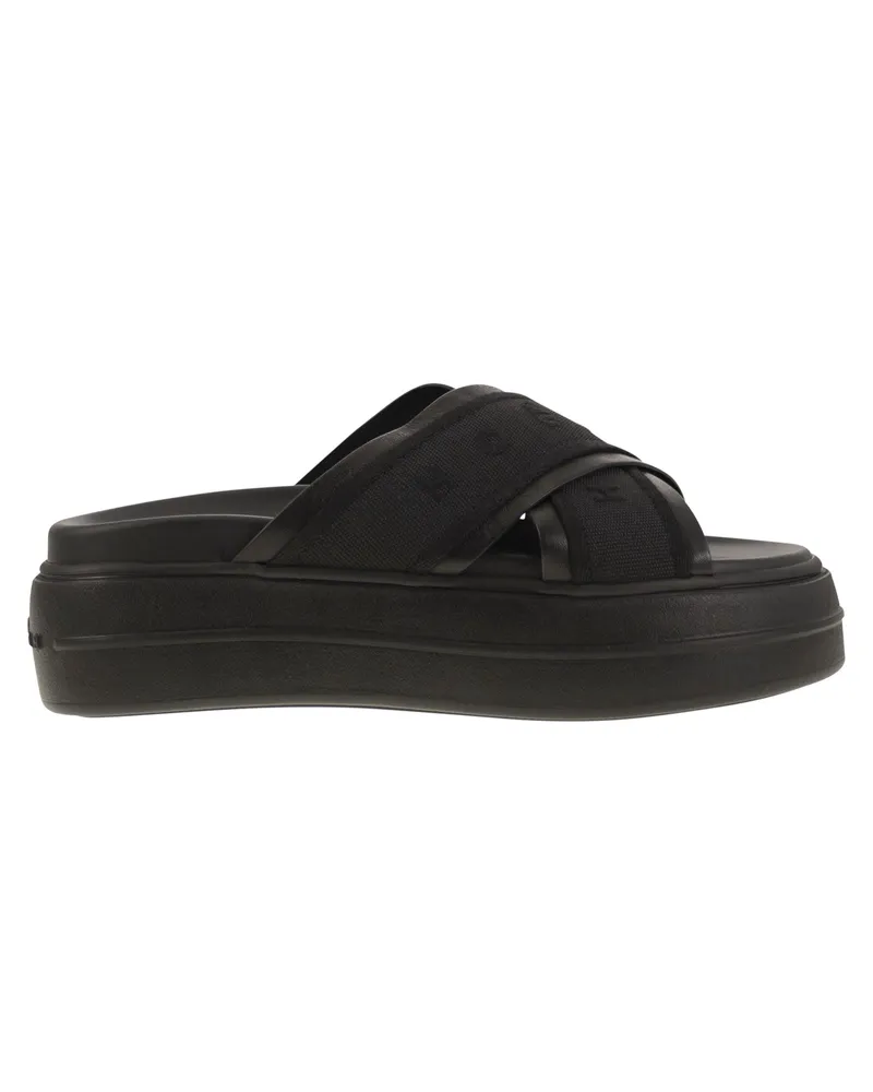Hogan H680 Wolkenkratzer Sandalen Black